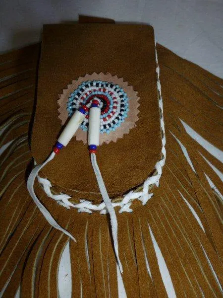 B4-Indian leather Handbag, hand phone bag