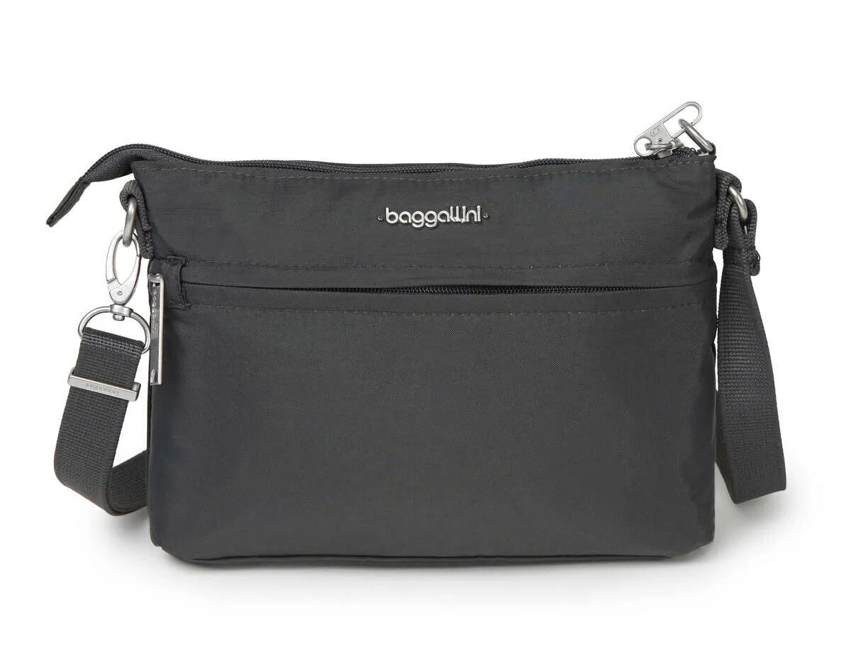 Baggallini Memento Crossbody Charcoal