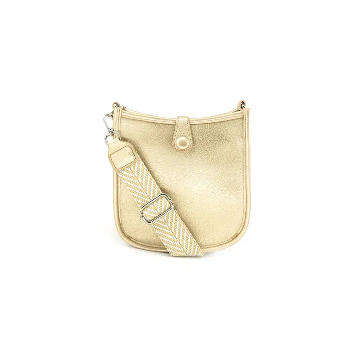 Bally Adjustable Crossbody Gold