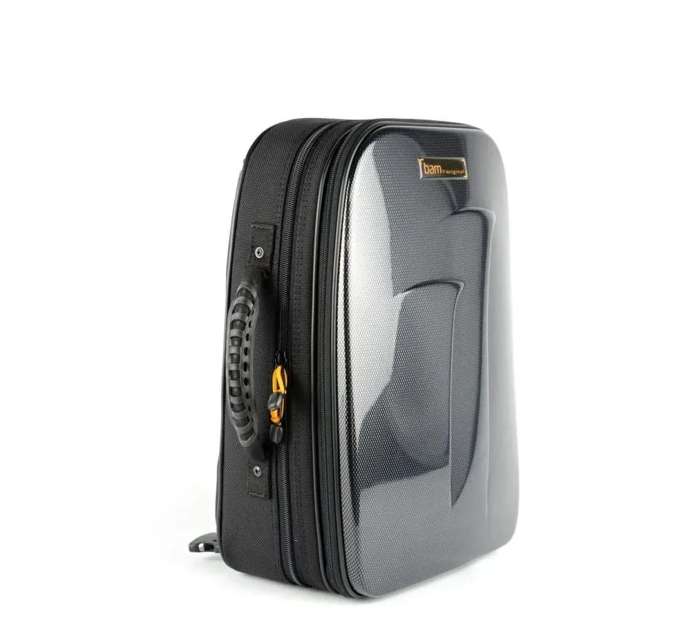 BAM New Trekking Bb/A Double Clarinet Case - black carbon