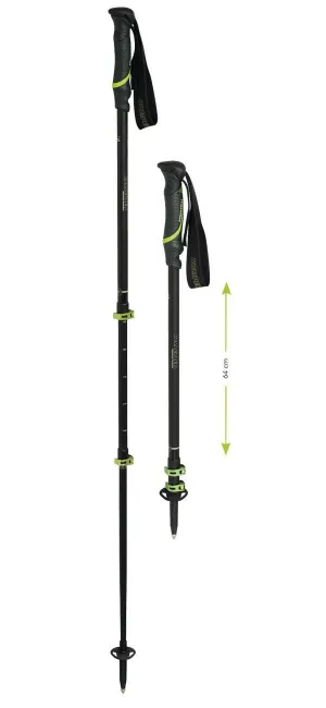 Bastones Trekking Hike Master Power Look Negro-Verde