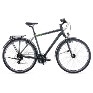 Bicicleta de ciudad CUBE Touring Grey'n'Green 2022 / Pedido especial