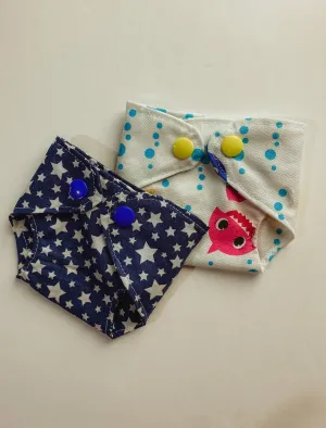 Binky baby diaper set of 2
