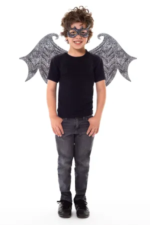 Black Dragon Wing & Mask Set