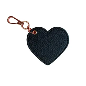 BLACK HEART KEYCHAIN