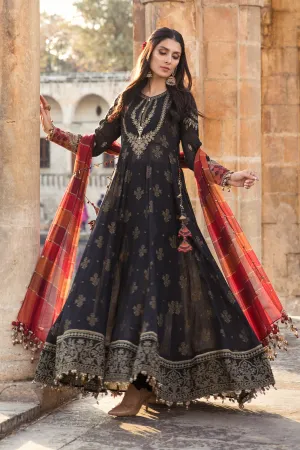 Black Pishwas Dress Pakistani Designer Eid Attire #PN498