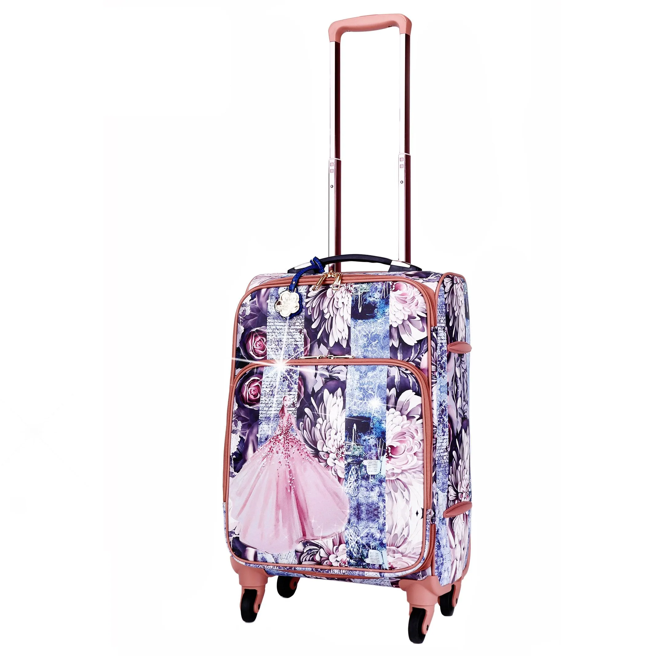 Blossomz Carry On Wheeled Luggage [BBL6999]