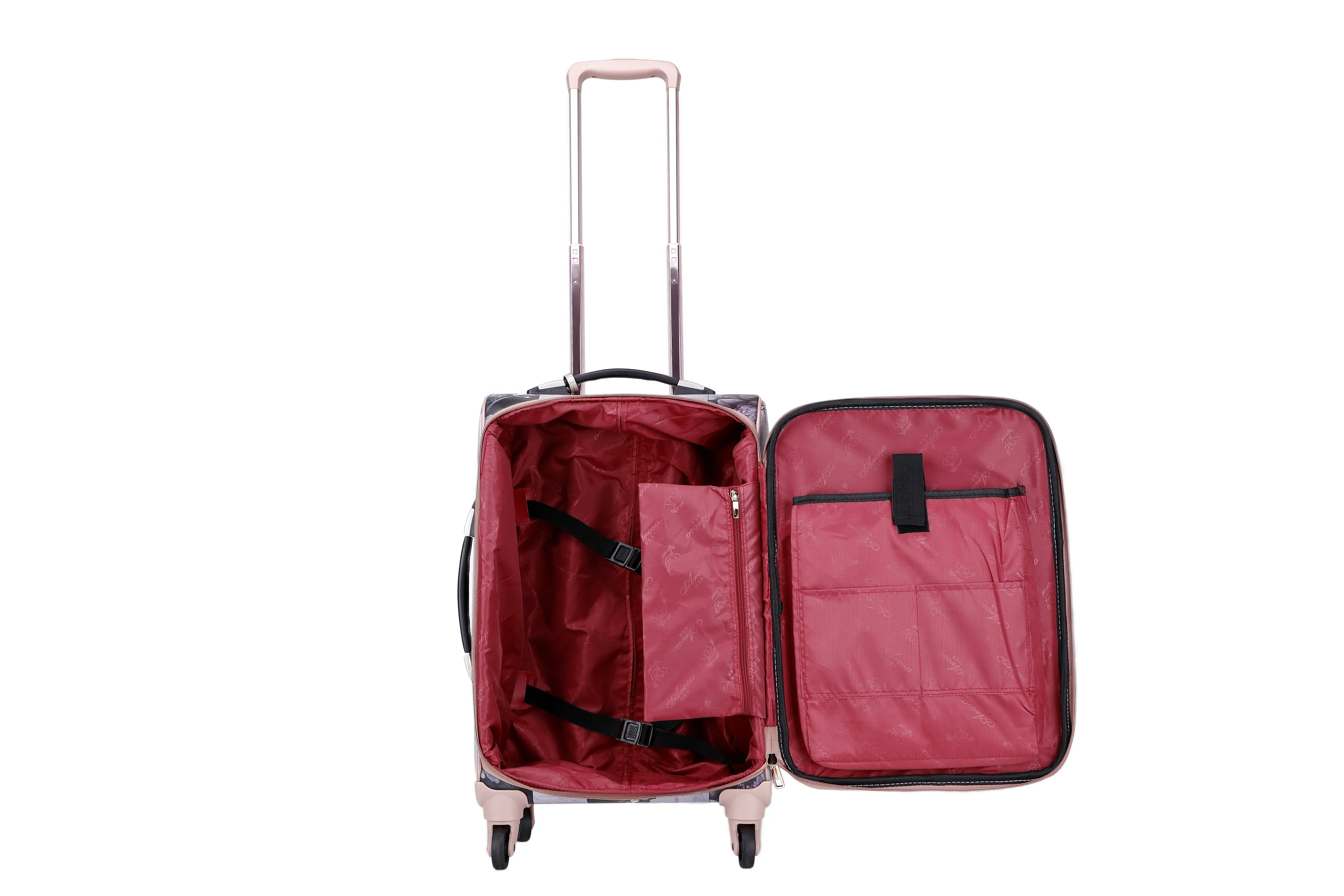 Blossomz Carry On Wheeled Luggage [BBL6999]