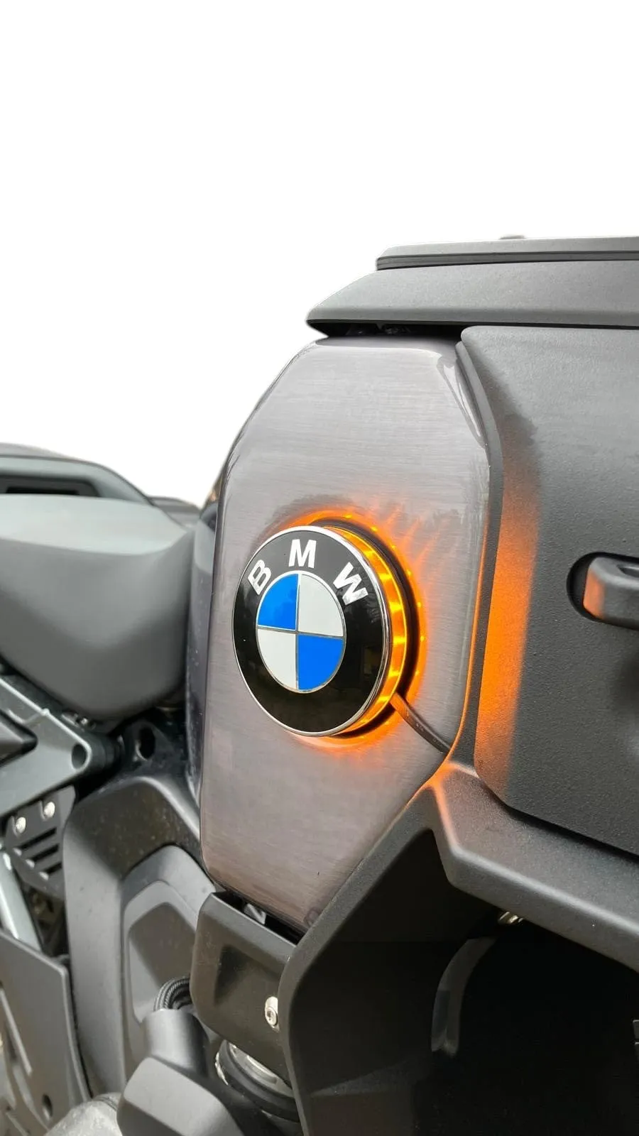 BMW Led embleem knipperlicht 70mm voor de R1300GS Adventure