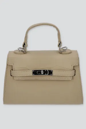 Bolsa Crossbody Estructurada Textura