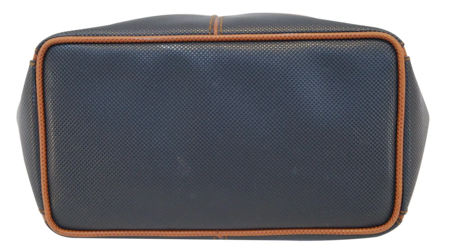 BOTTEGA VENETA Brown and Black Leather Shoulder Handbag