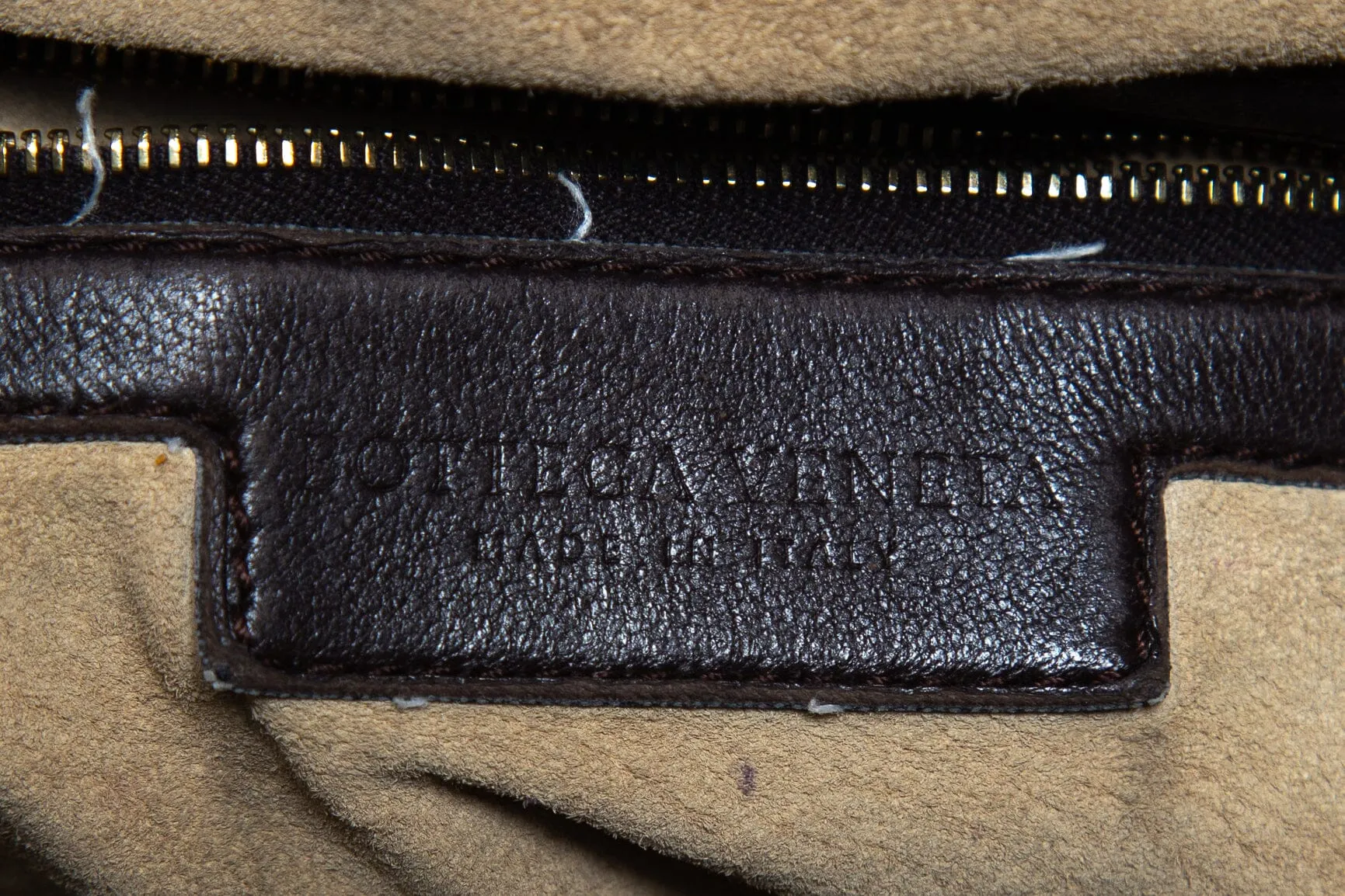 Bottega Veneta Vintage Brown Woven Leather Cross-Body