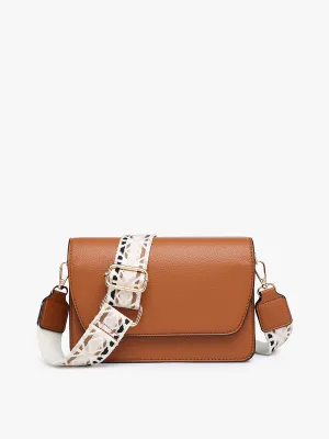 Brown Guitar Strap Crossbody