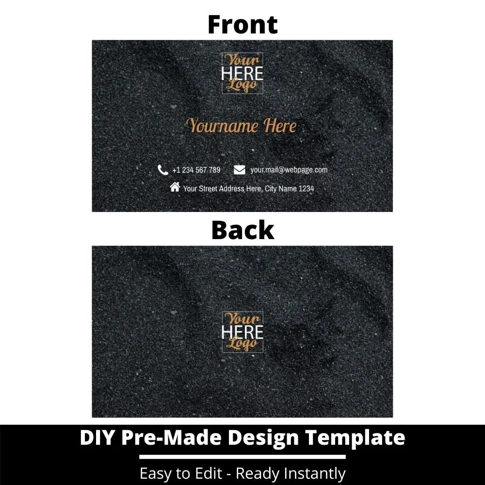 Business Card Design Template 131