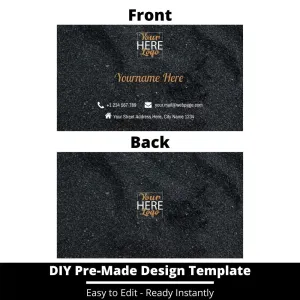 Business Card Design Template 131