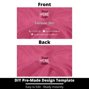 Business Card Design Template 135