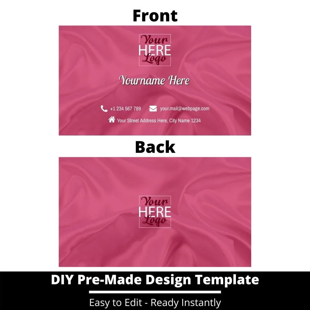 Business Card Design Template 135