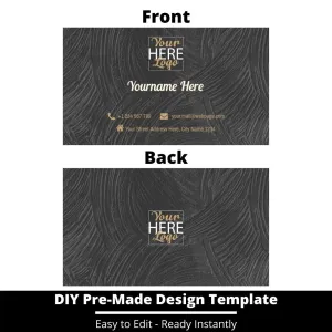 Business Card Design Template 152