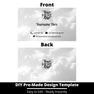 Business Card Design Template 167