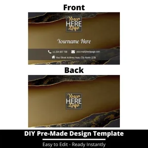 Business Card Design Template 191