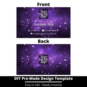 Business Card Design Template 205