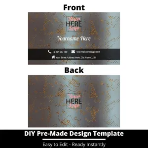 Business Card Design Template 27