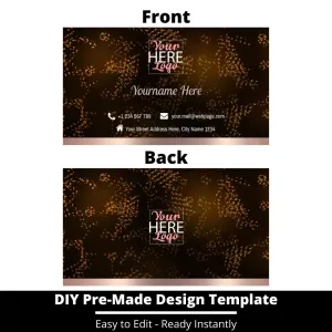 Business Card Design Template 36