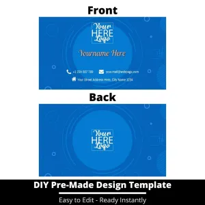 Business Card Design Template 53