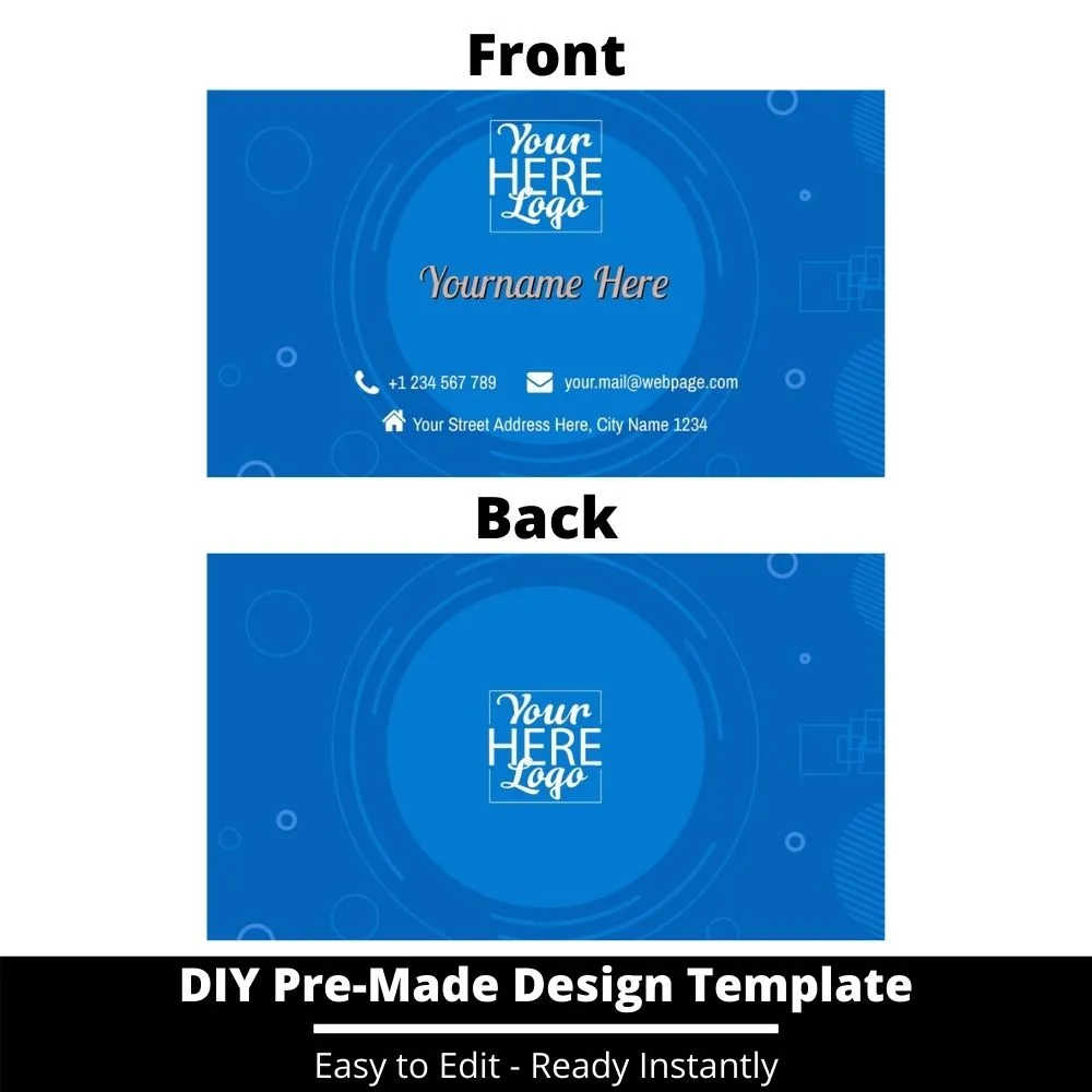 Business Card Design Template 53