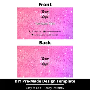 Business Card Design Template 59