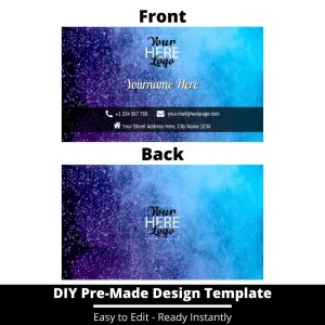 Business Card Design Template 60