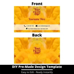 Business Card Design Template 88