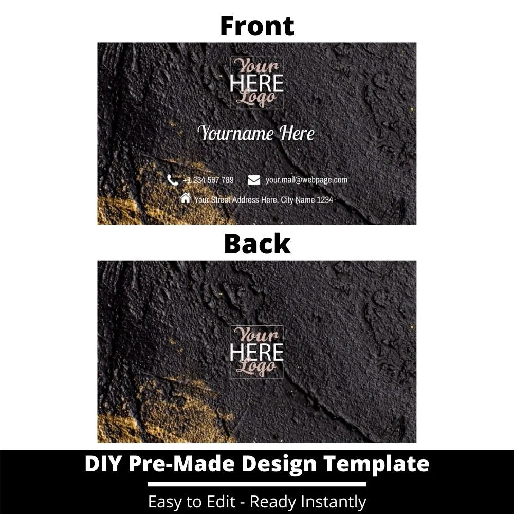 Business Card Design Template 91