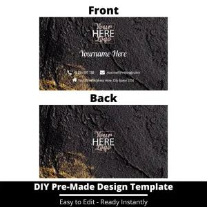 Business Card Design Template 91