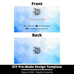 Business Card Design Template 96