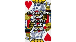 Business Card Stickers by Alan Wong