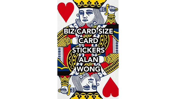 Business Card Stickers by Alan Wong