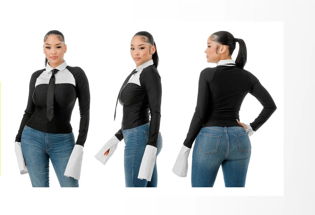“Business Is Business” Top