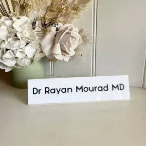 Business Name Plates - Freestanding
