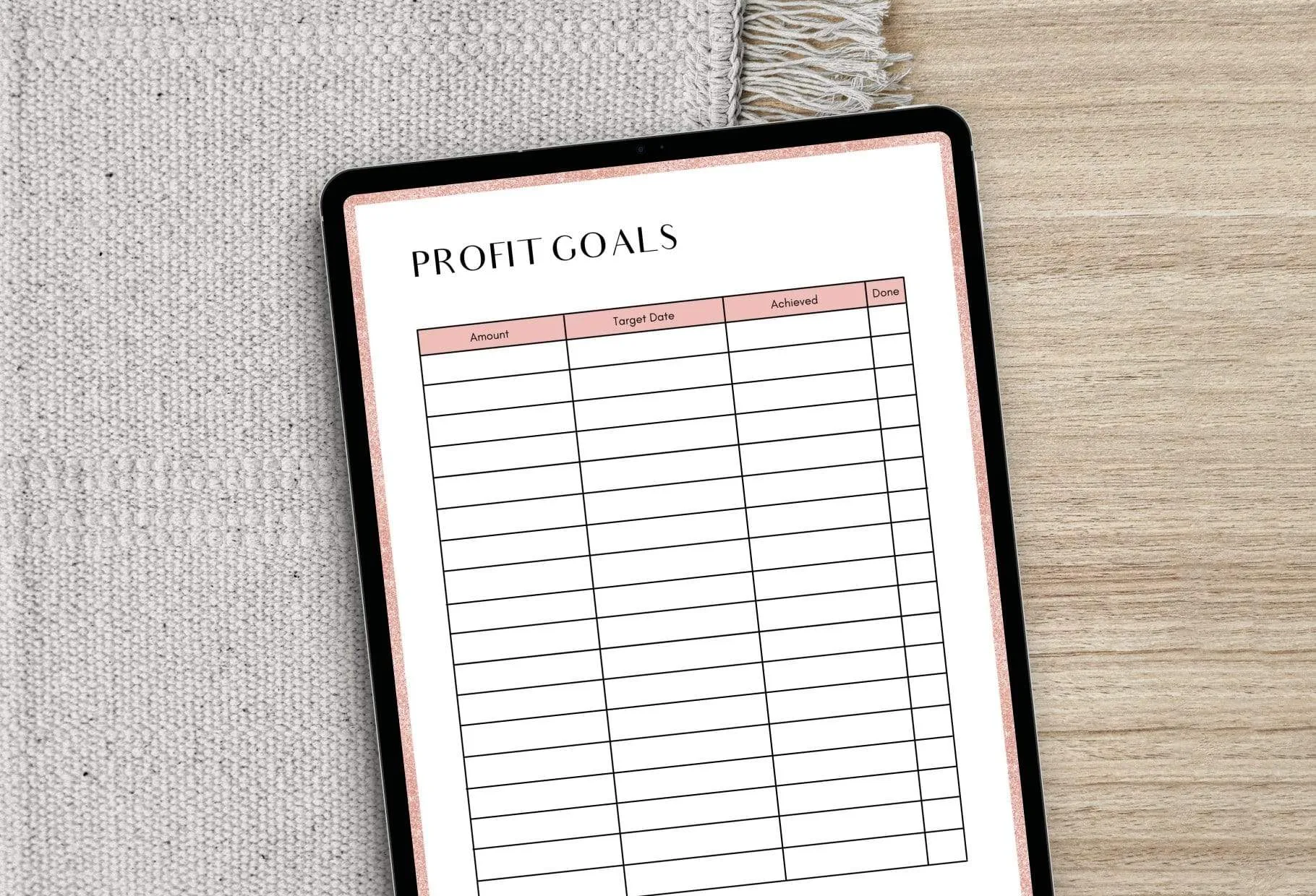 Business Operations Printable and Editable Canva Planner Template