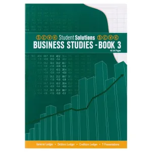 Business Studies Book 3: Ledger - 40 Page