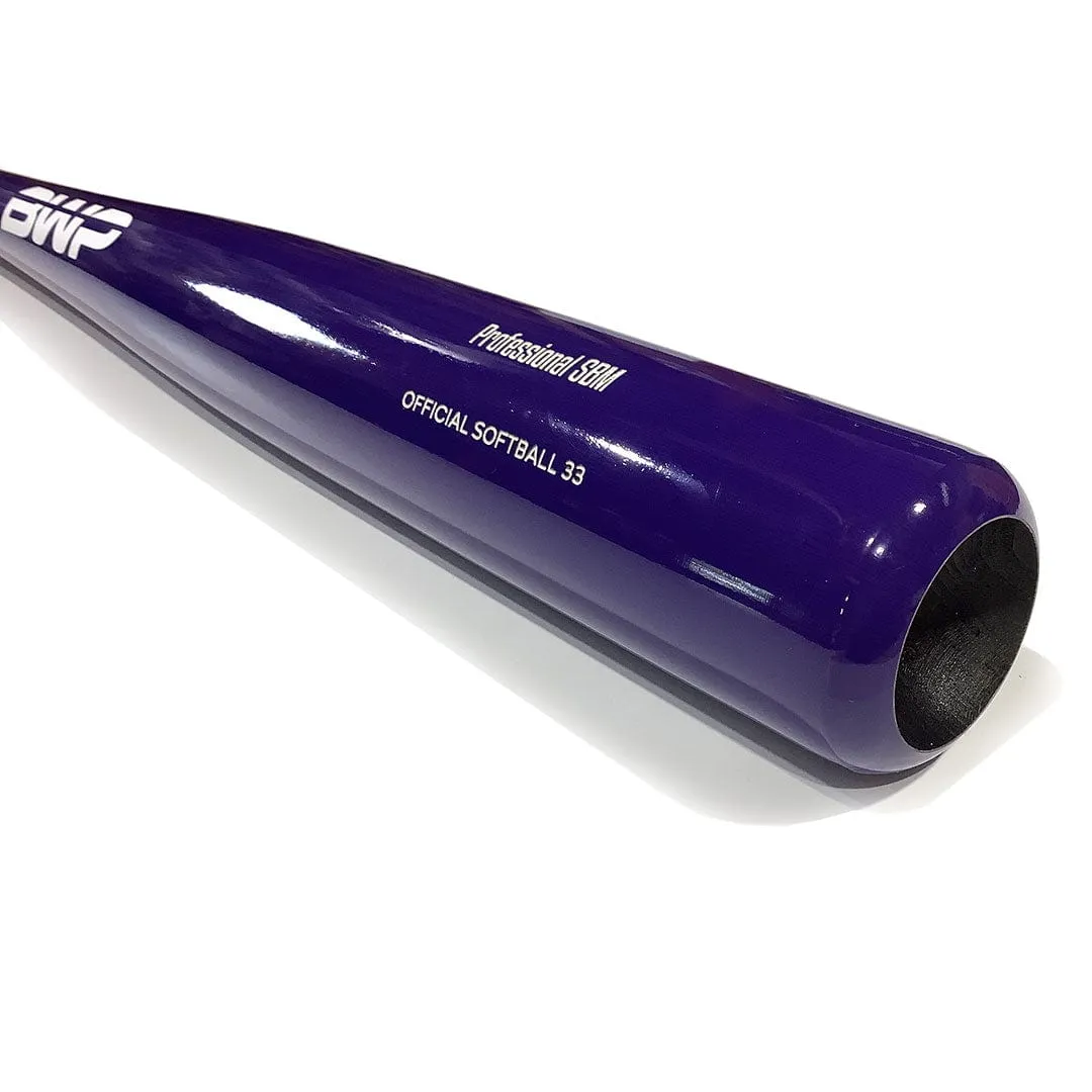 BWP Professional SBM Wood Softball Bat | Maple - 33" 29oz.