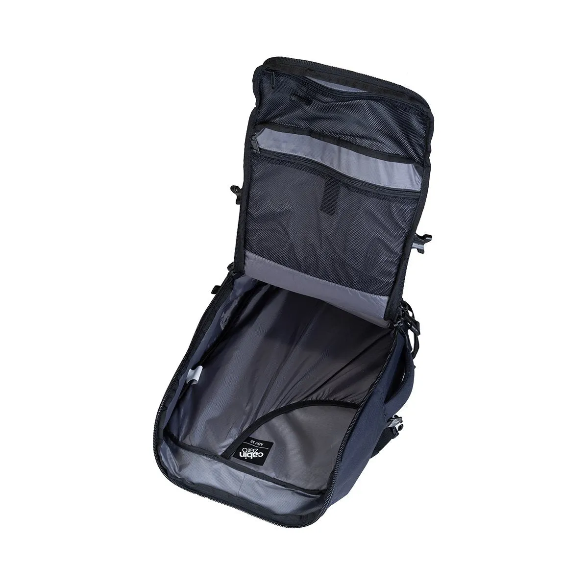 CabinZero ADV 32L - Adventure Cabin Backpack (Absolute Black)