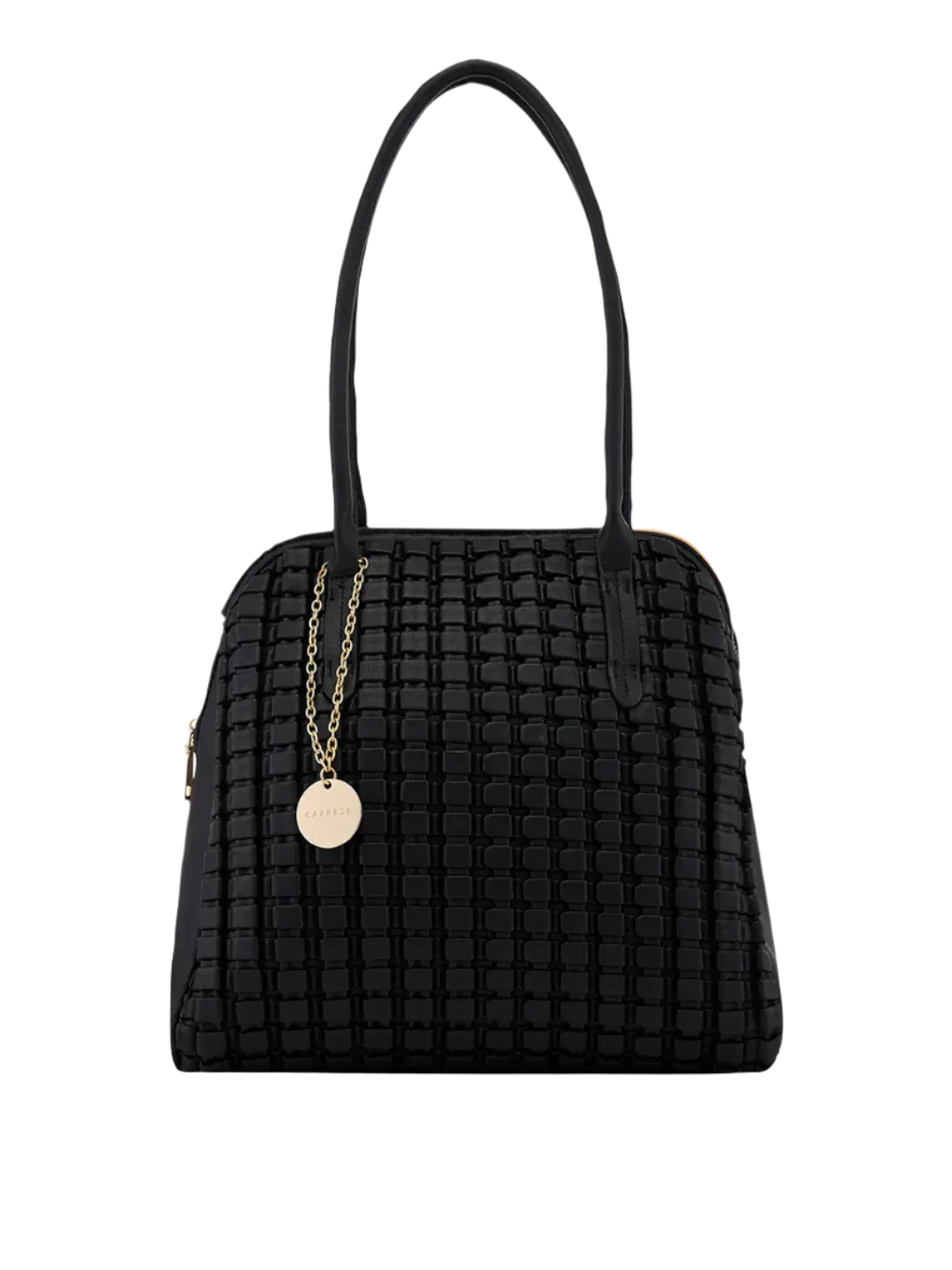 Caprese Havana Large Black Hobo Bag