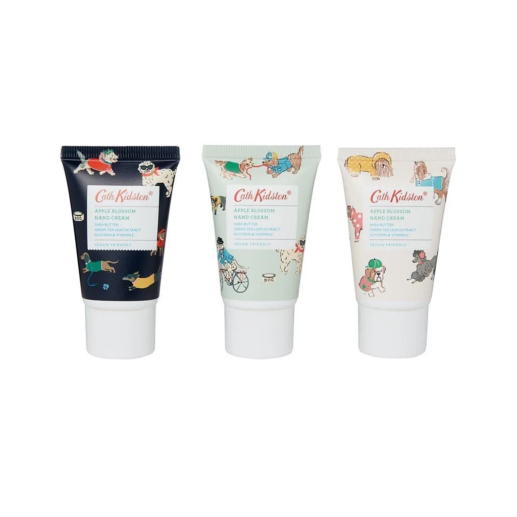 Cath Kidston - Park Dogs - Hand Cream Trio 3x30ml - Apple Blossom