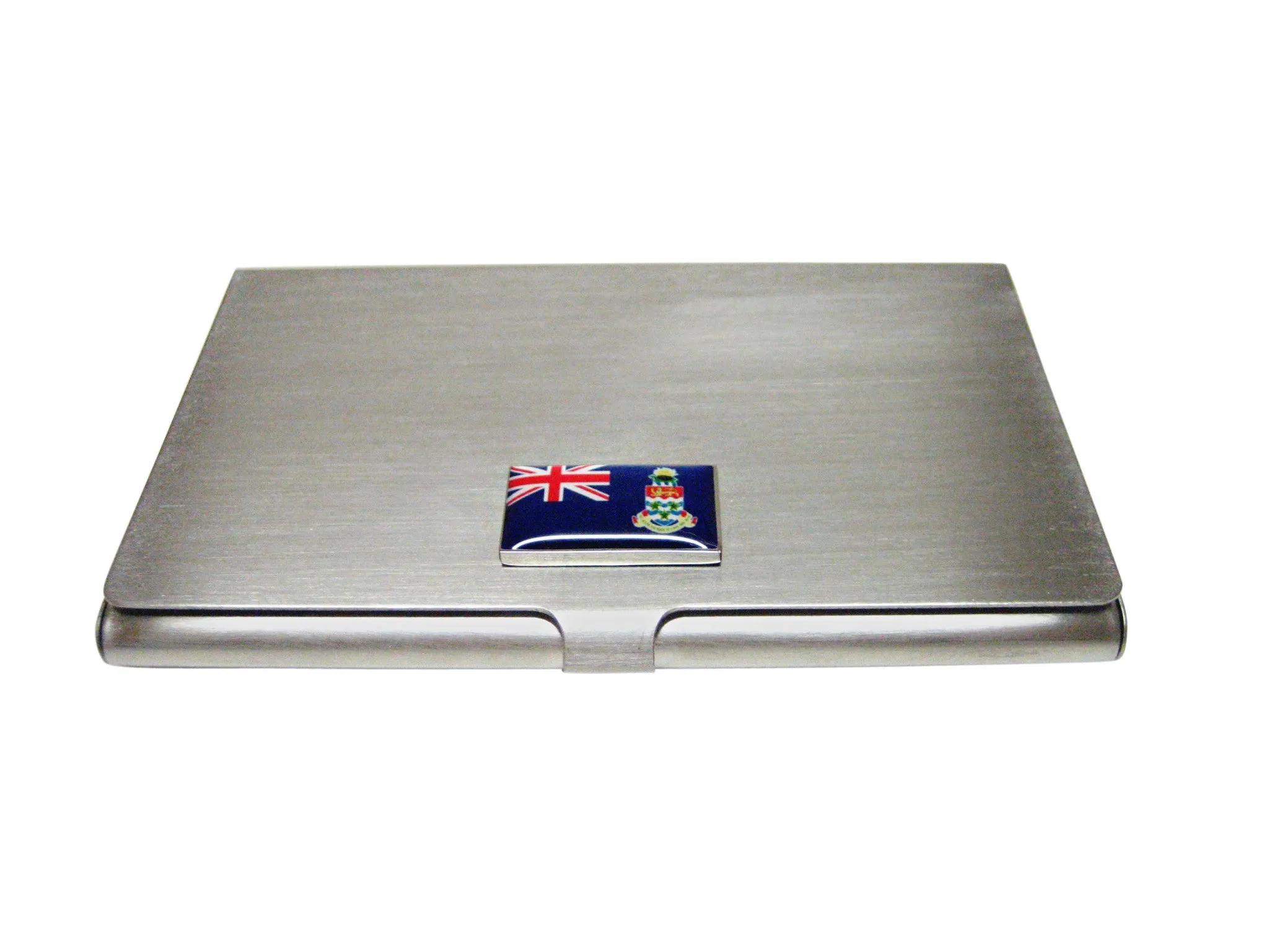 Cayman Islands Flag Pendant Business Card Holder