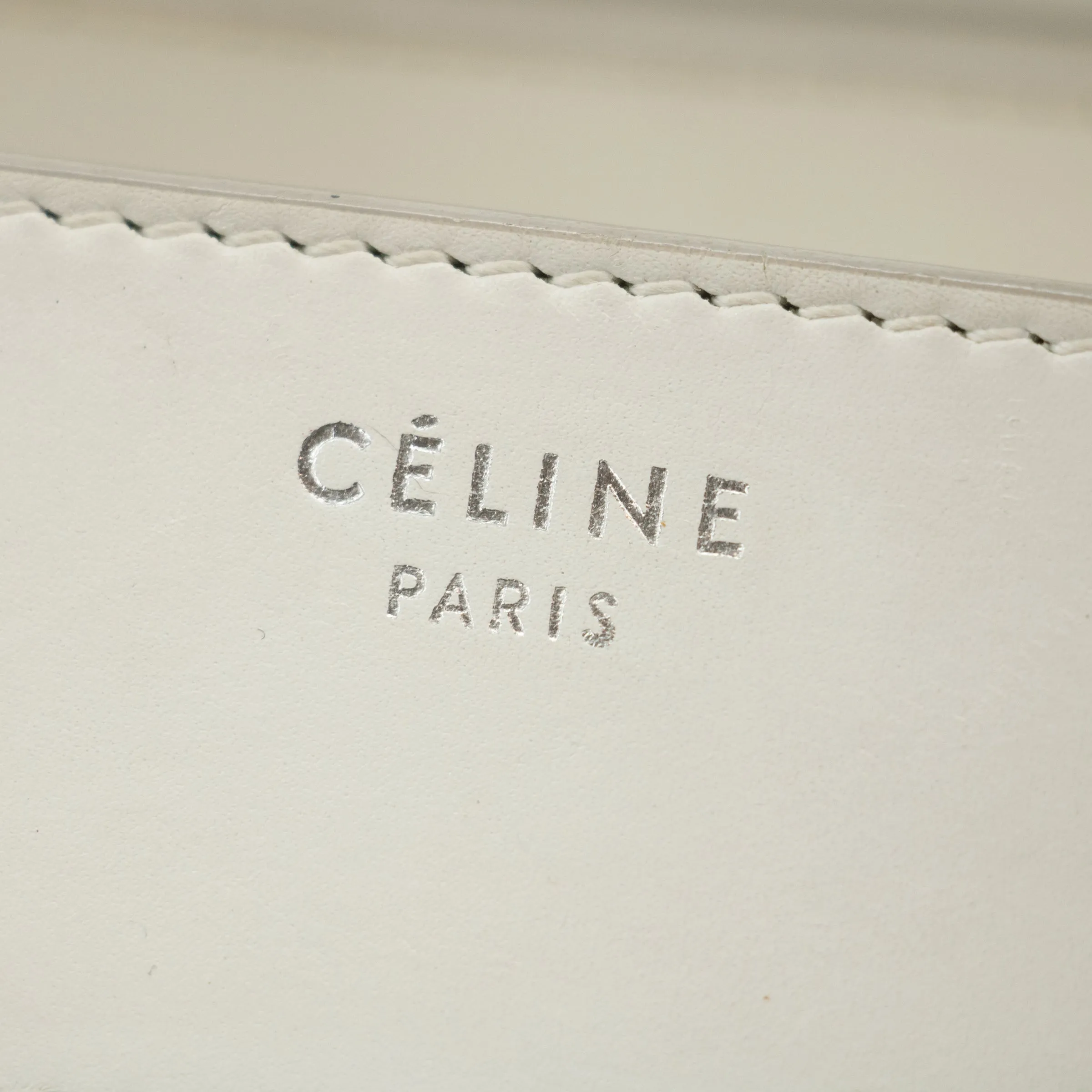 Celine Luggage Mini Shopper Leather Handbag Multicolor #3310