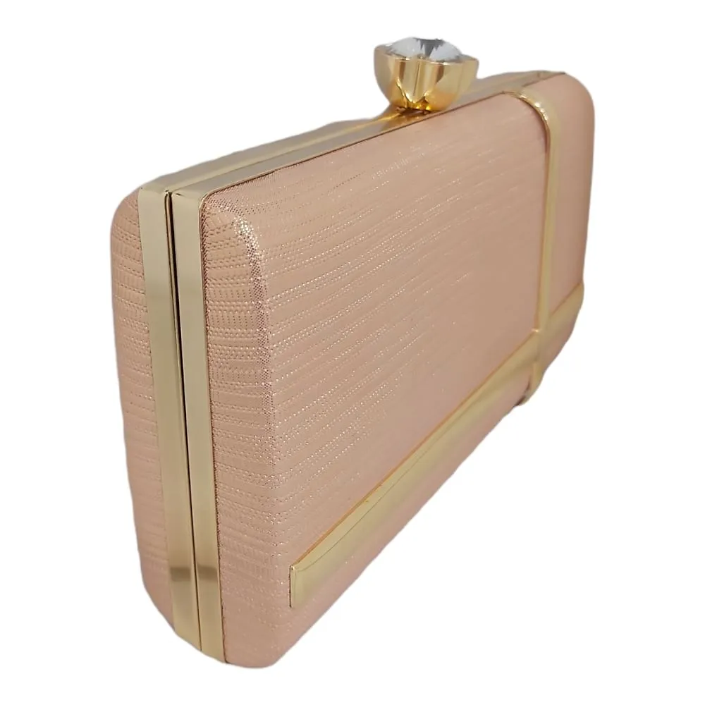 Champagne Clutch Bag