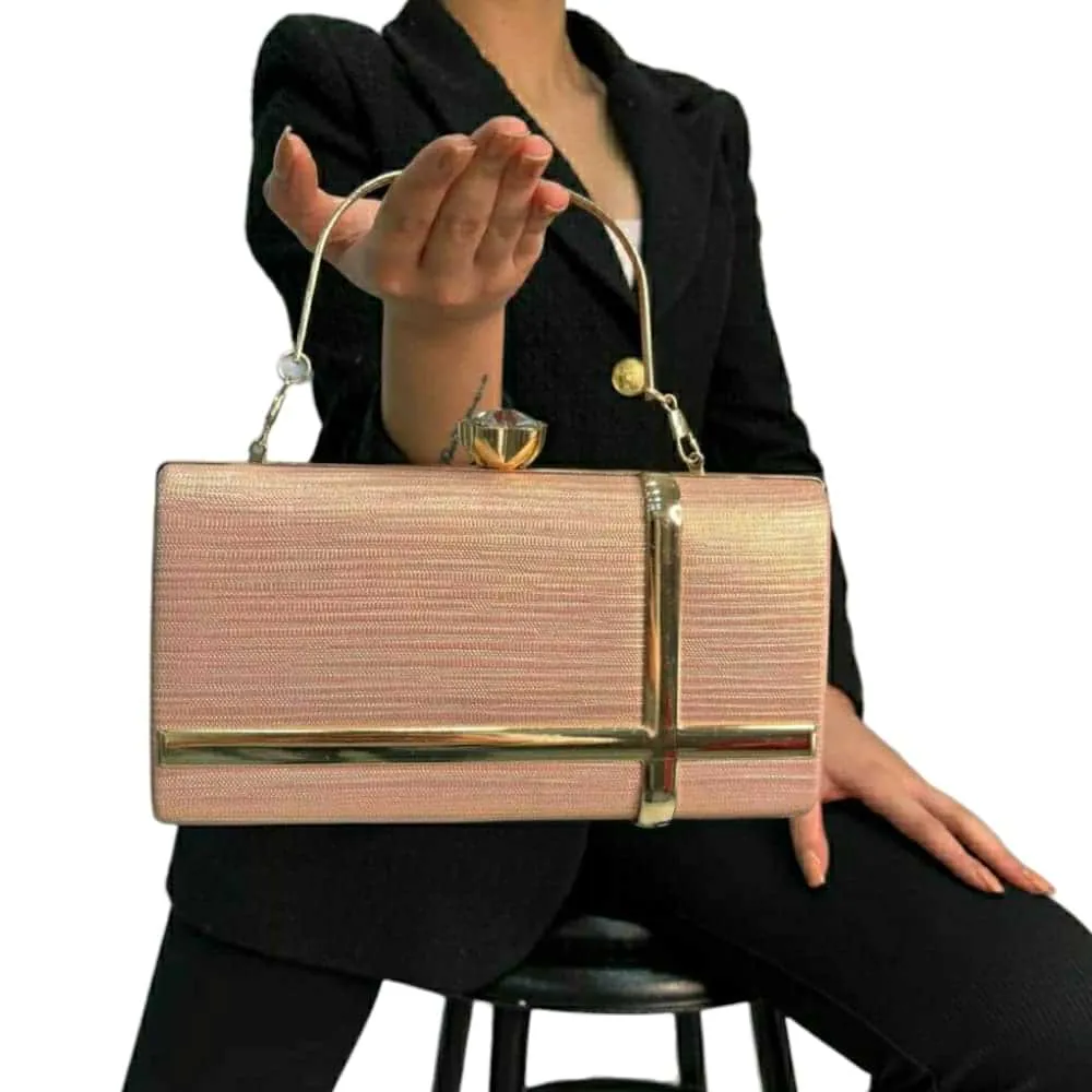 Champagne Clutch Bag