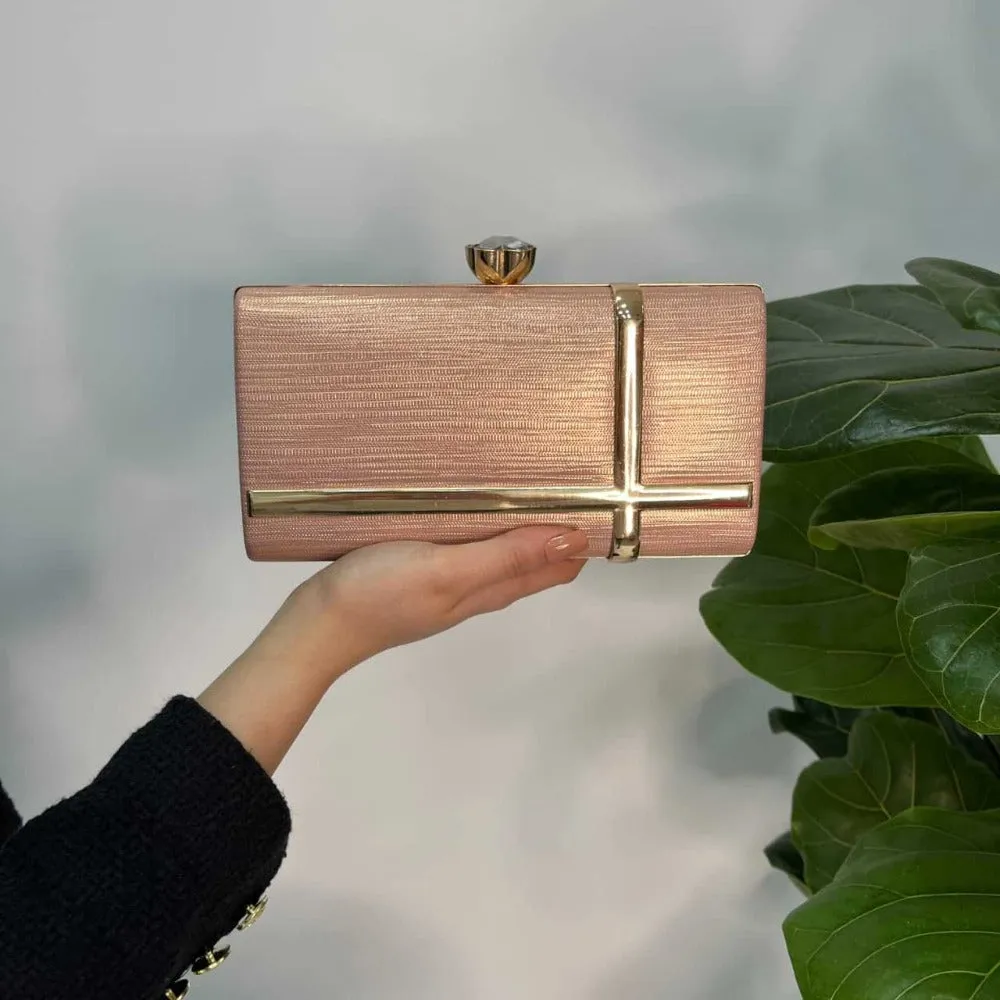 Champagne Clutch Bag